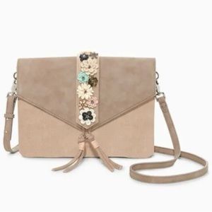NWT Stella & Dot Flourette Crossbody Bag